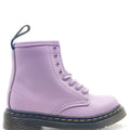 Stivaletti bambina Dr Martens lilla in pelle