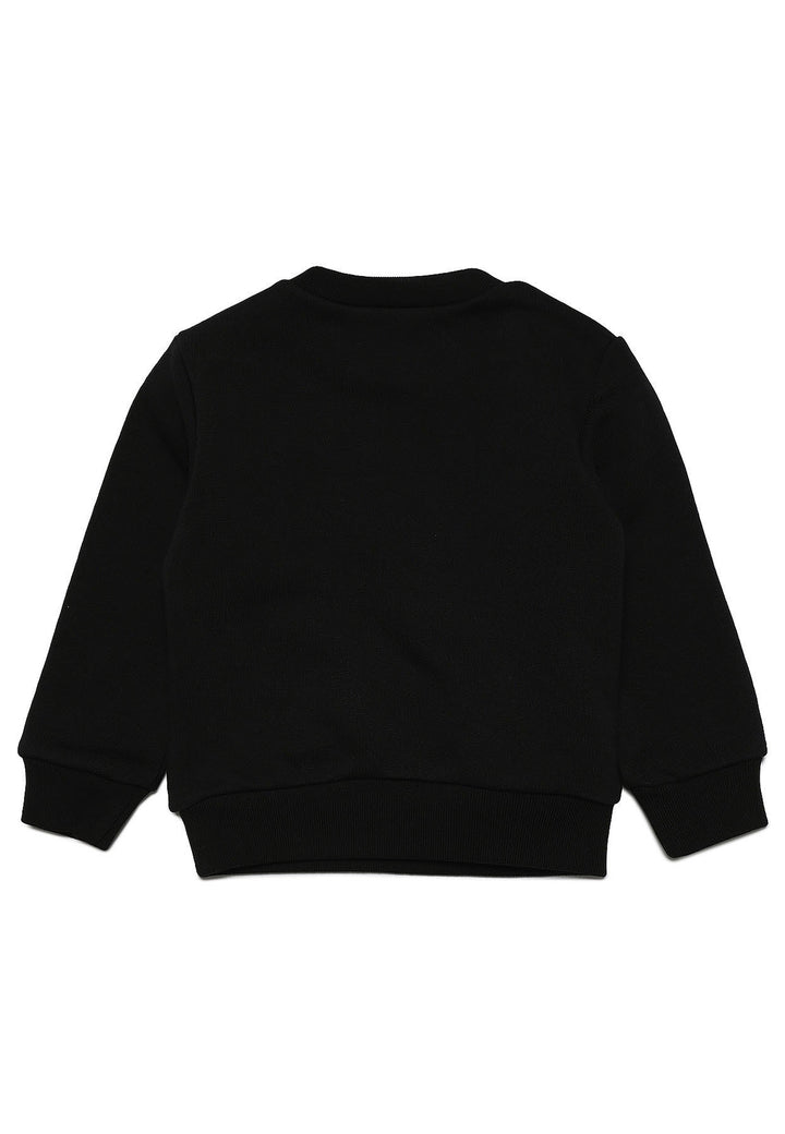 Felpa neonato Dsquared2 nera in cotone