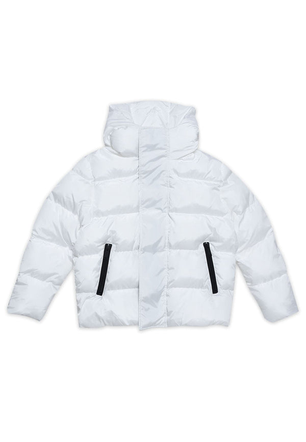 Giubbino bambino Dsquared2 bianco in nylon