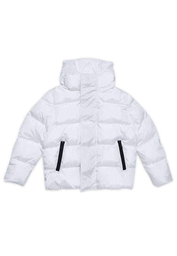 Giubbino bambino Dsquared2 bianco in nylon