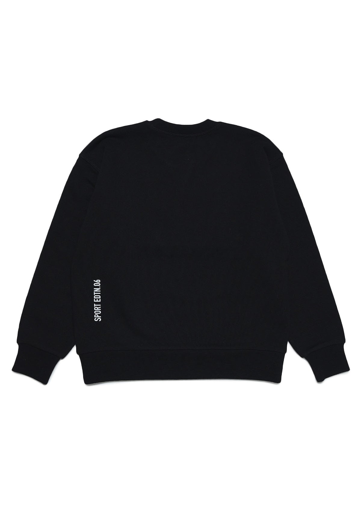 Felpa bambino Dsquared2 nera in cotone