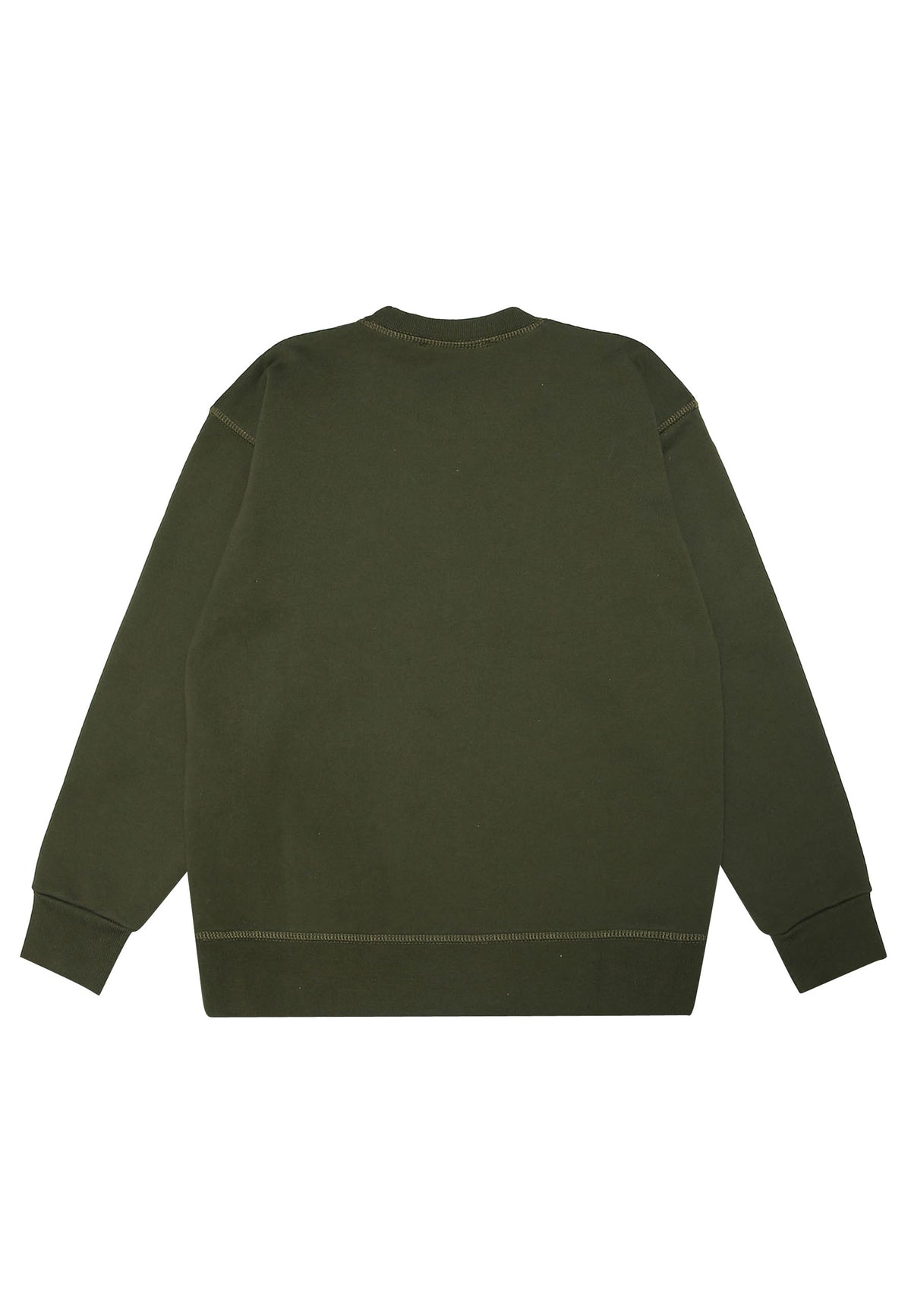 Felpa bambino Dsquared2 verde in cotone