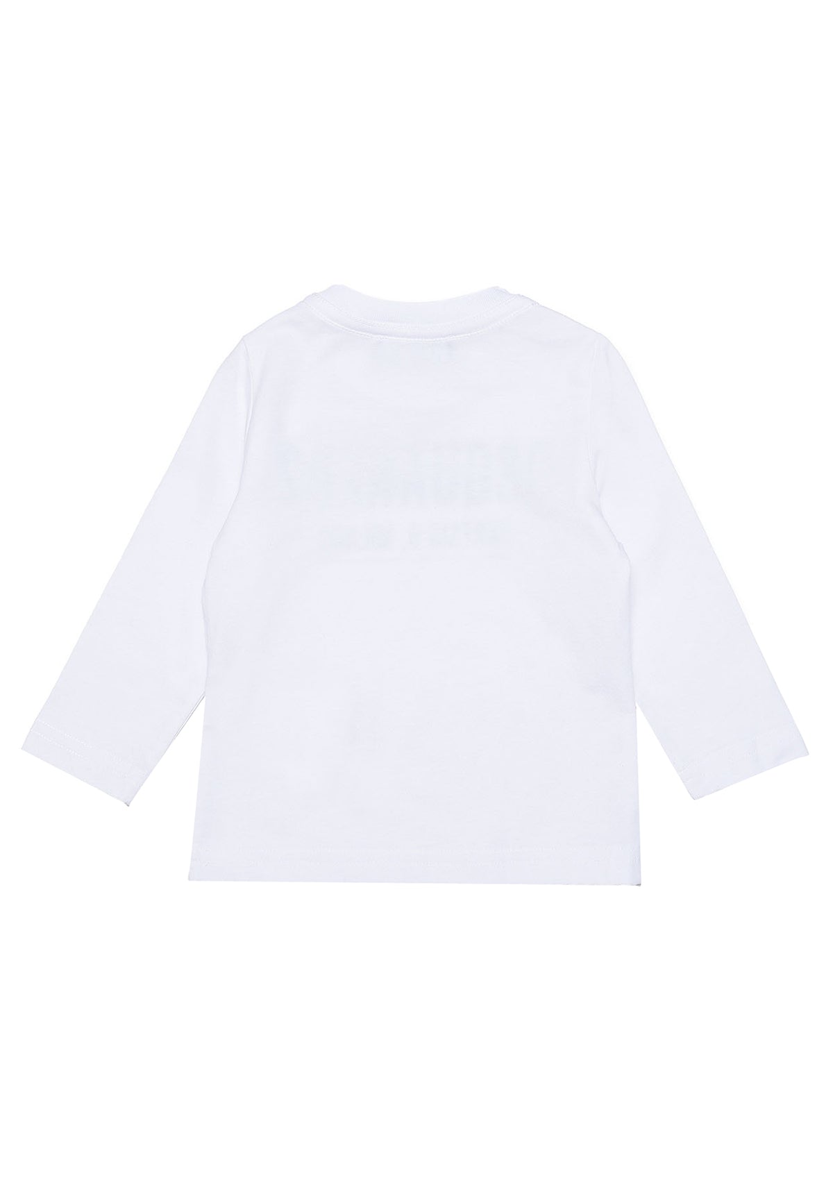 T-shirt neonato Dsquared2 bianca in jersey di cotone