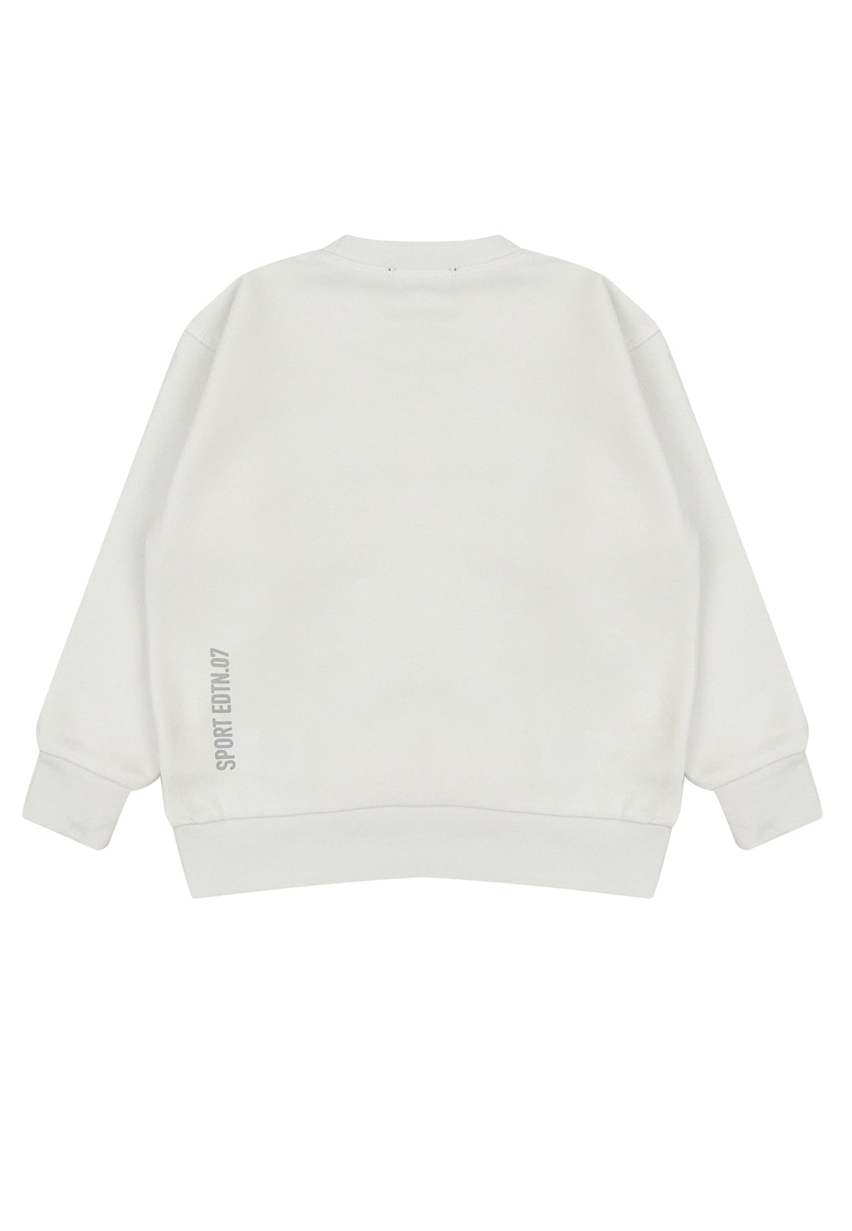 Felpa bambino Dsquared2 bianca in cotone