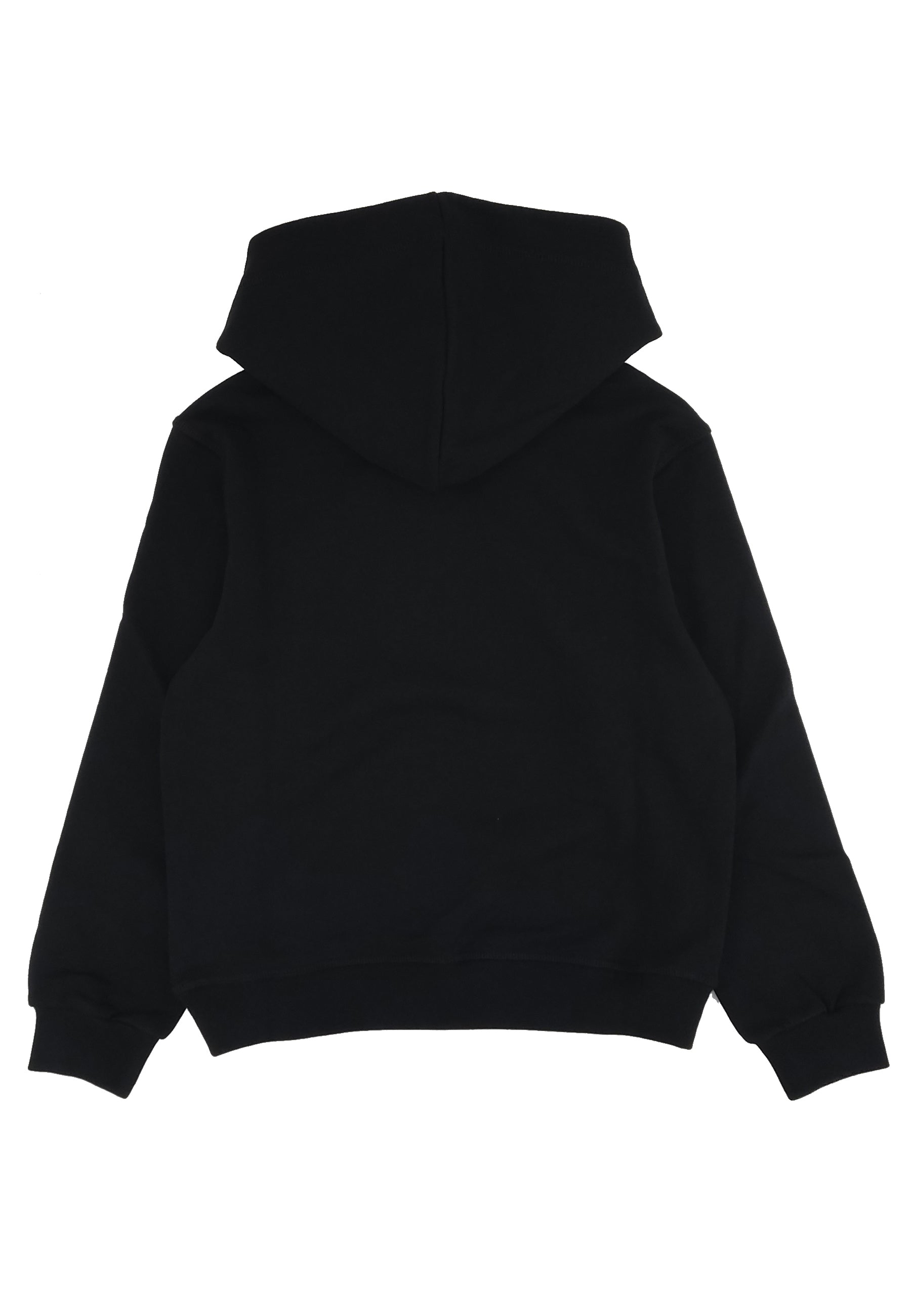 Felpa bambino Dsquared2 nera in cotone