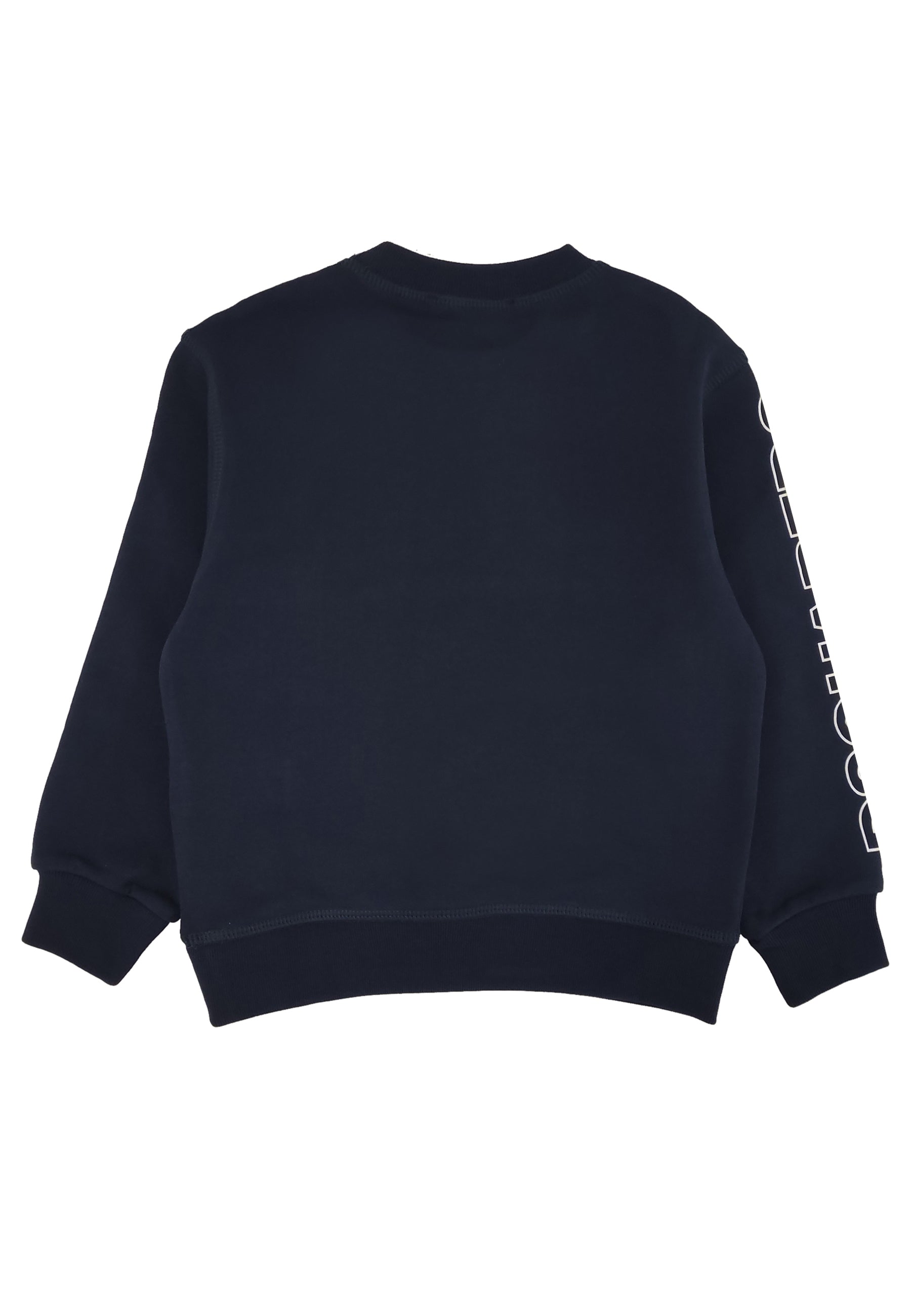 Felpa bambino Dsquared2 blu in cotone