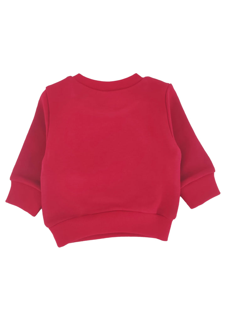 Felpa bambino Dsquared2 rossa in cotone