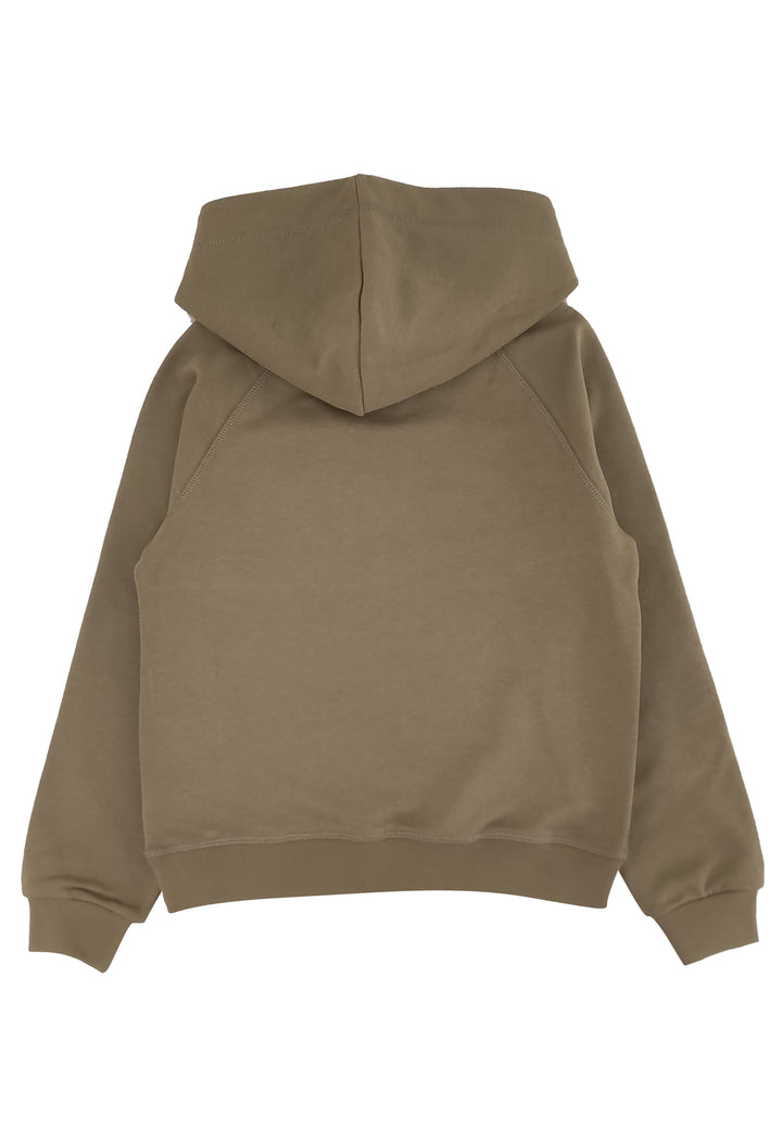 Felpa bambino Dsquared2 marrone in cotone