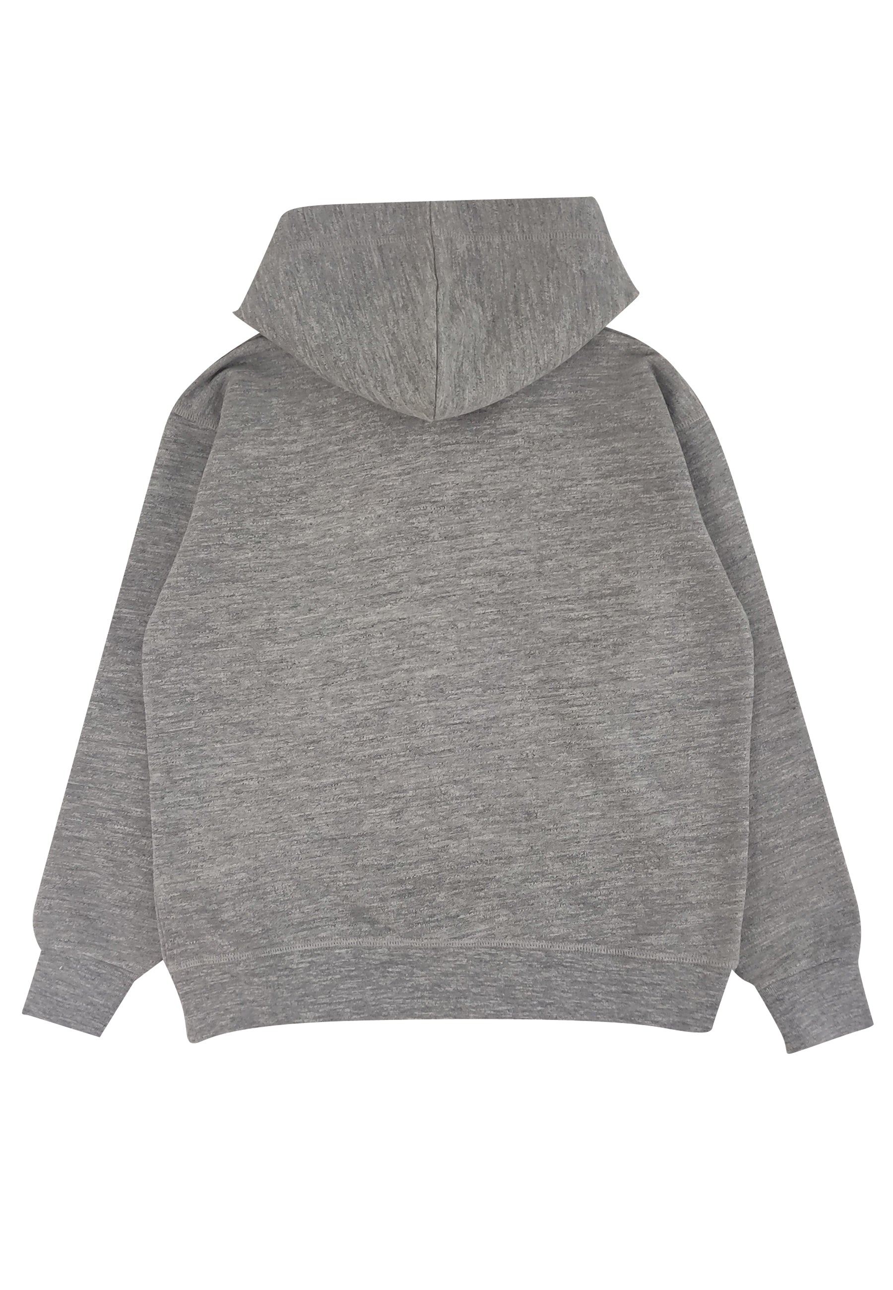 Felpa bambino Dsquared2 grigia in cotone