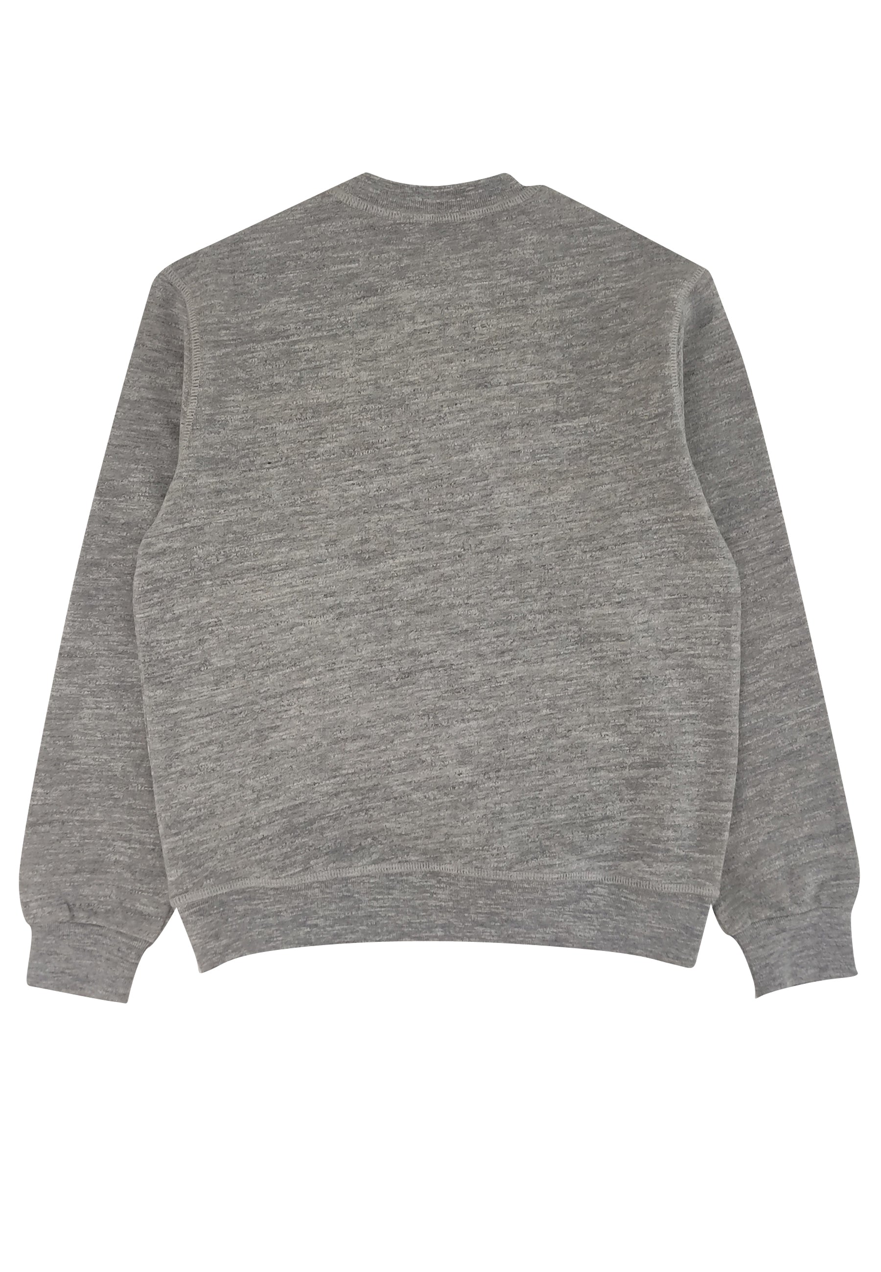 Felpa bambino Dsquared2 grigia in cotone