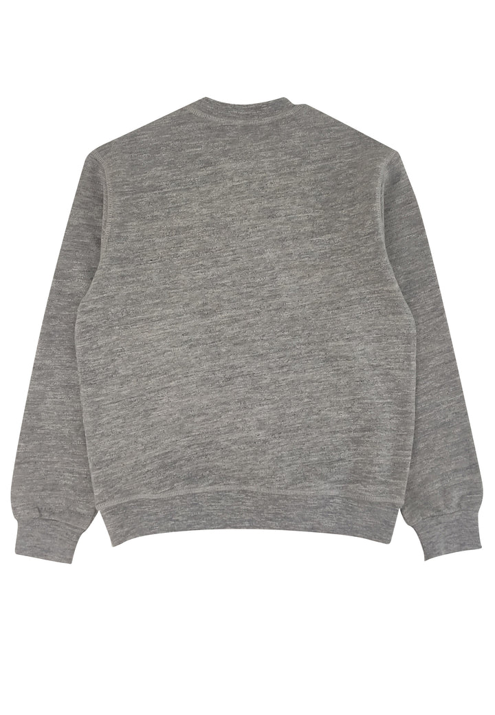 Felpa bambino Dsquared2 grigia in cotone