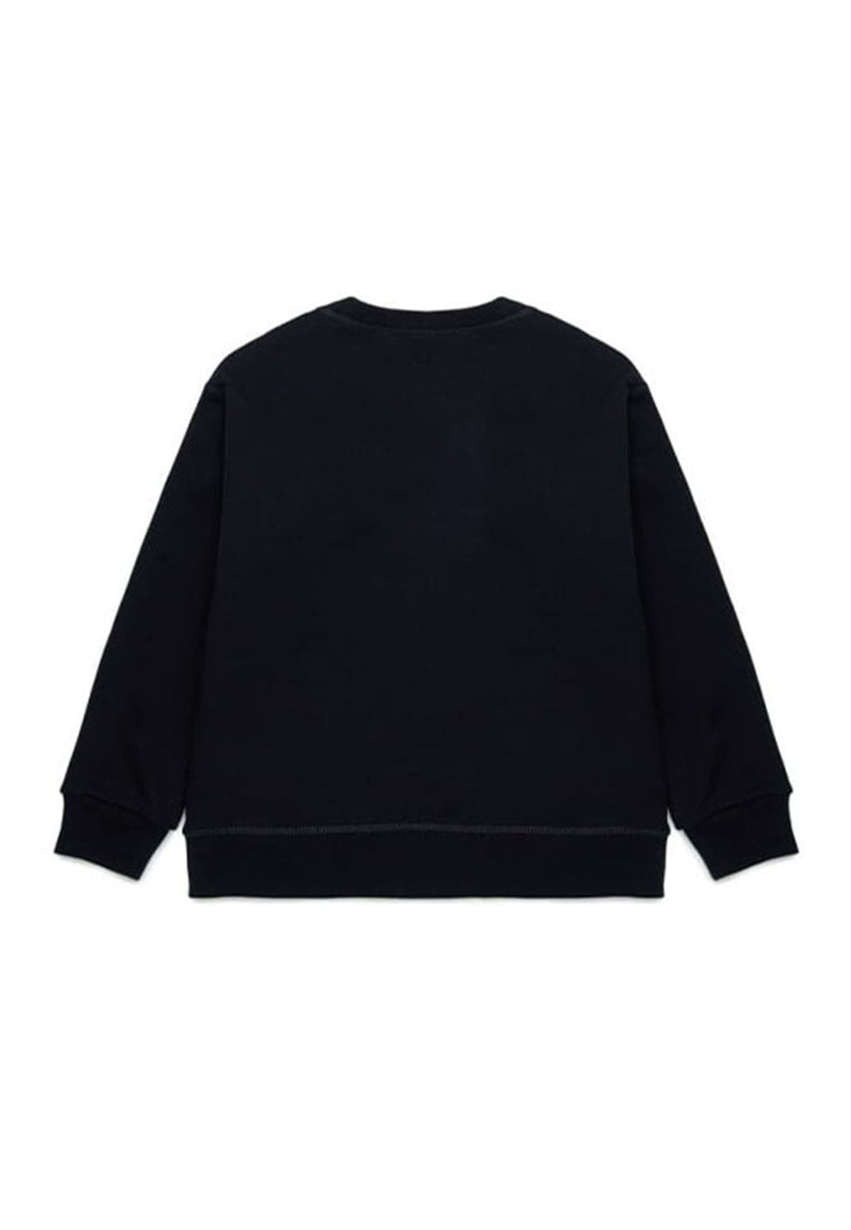 Felpa bambino Dsquared2 nera in cotone