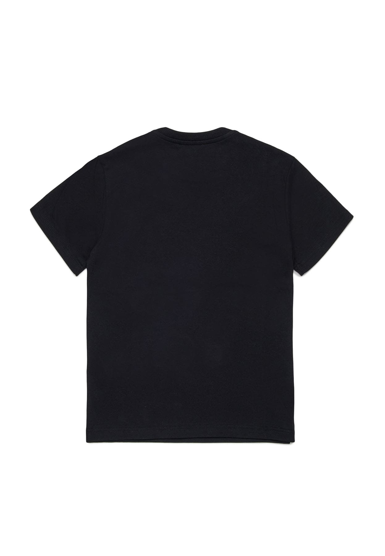 T-shirt bambino Dsquared2 nera in cotone