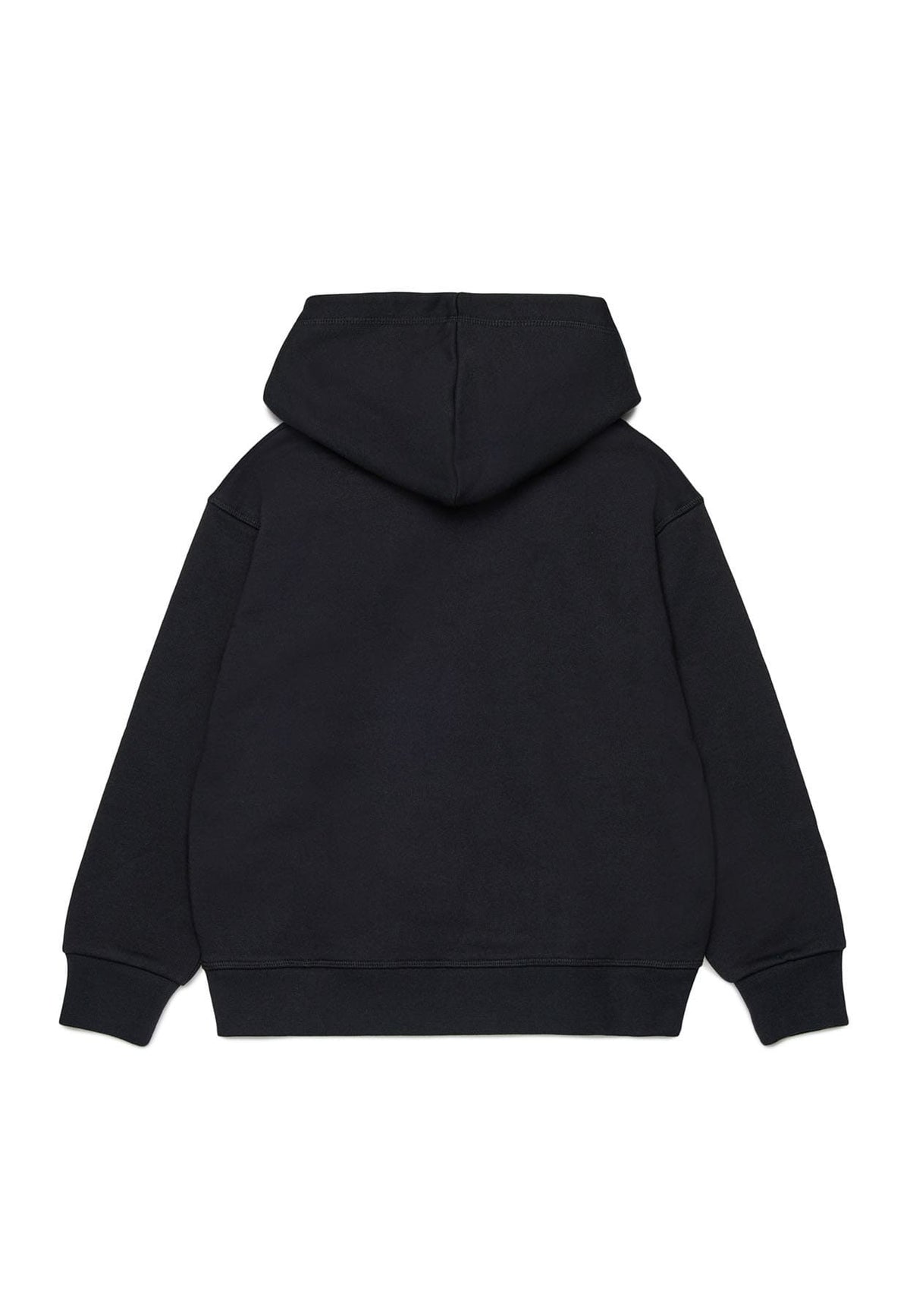 Felpa bambino Dsquared2 nera in cotone
