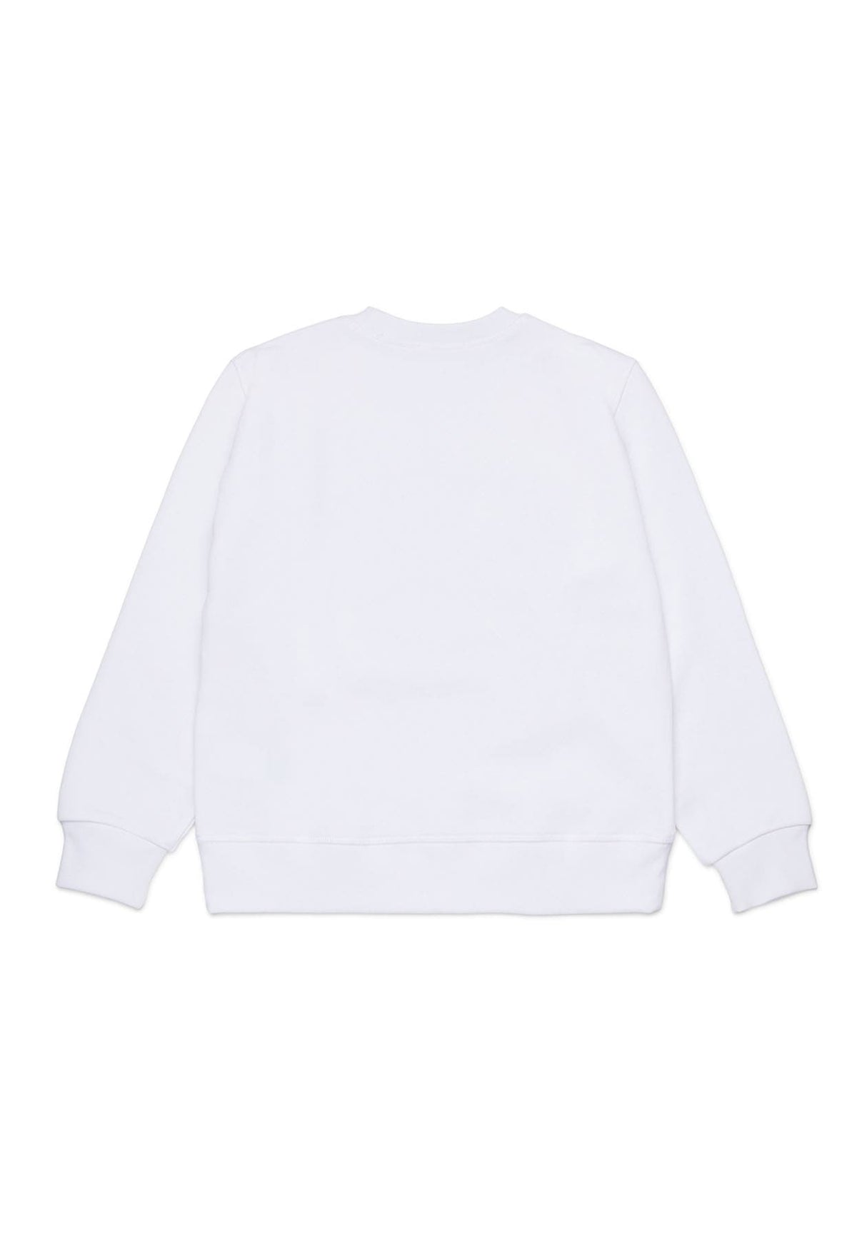 Felpa bambino Dsquared2 bianca in cotone