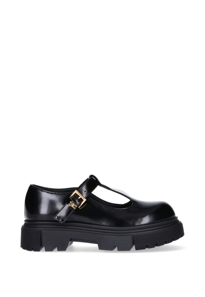 Ballerine bambina Elisabetta Franchi nere in vernice