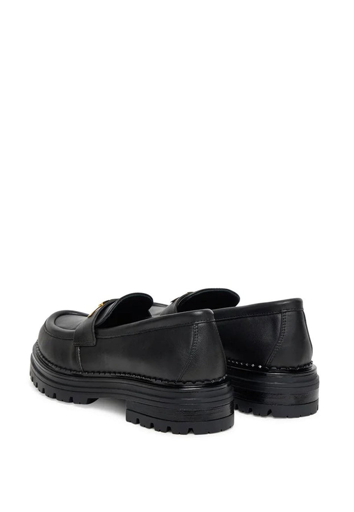 Mocassino bambina Elisabetta Franchi nero in pelle