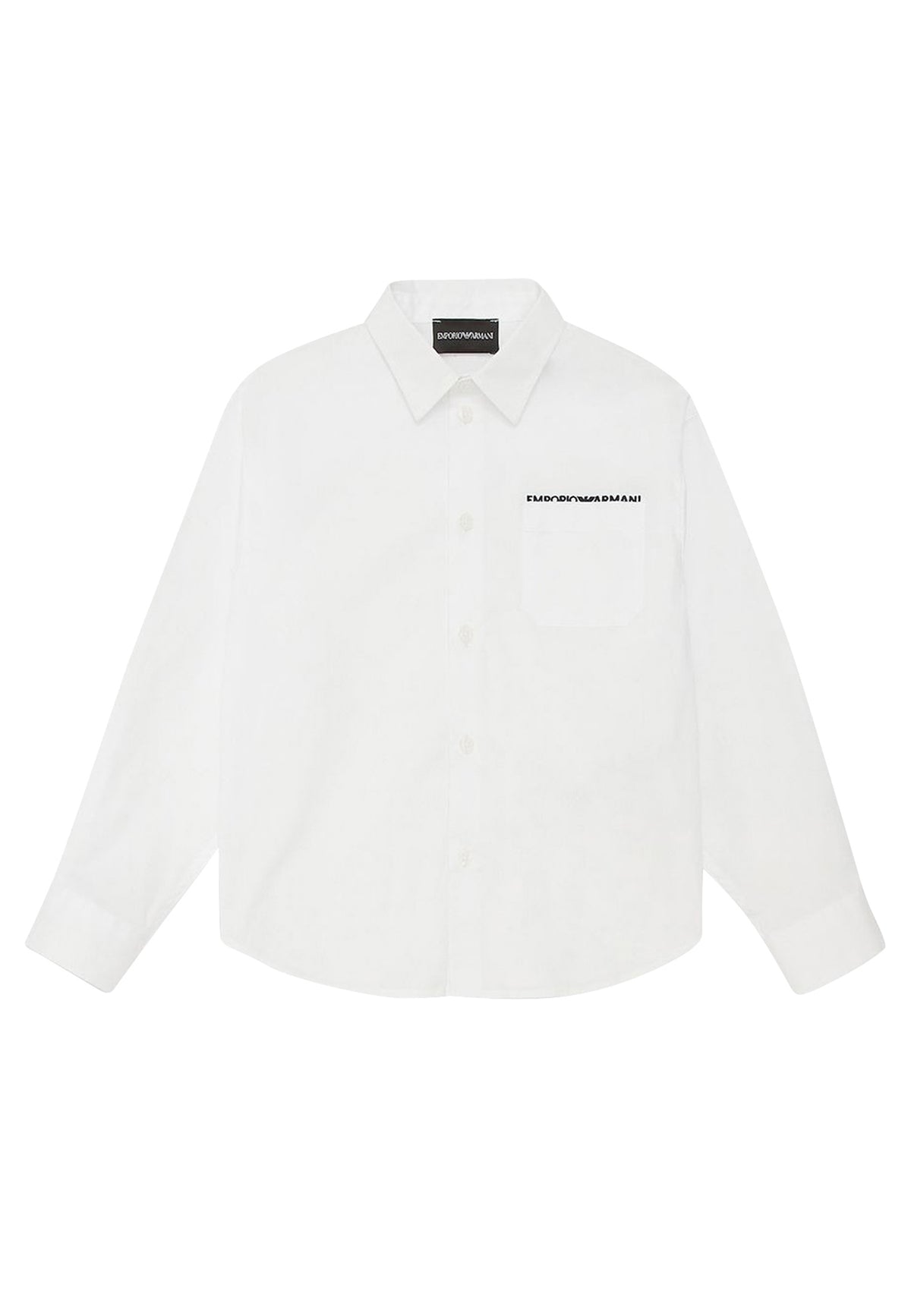 Camicia bambino Emporio Armani bianca in cotone