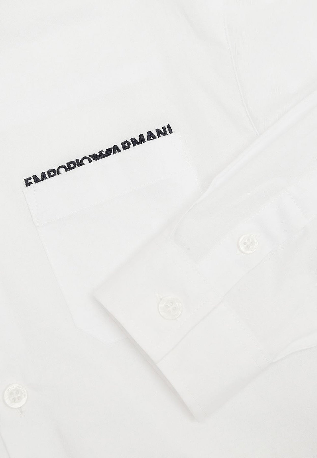 Camicia bambino Emporio Armani bianca in cotone