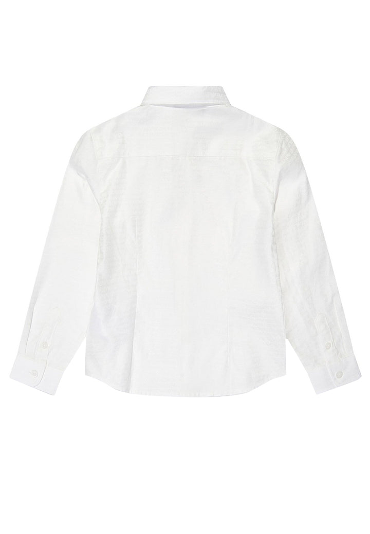 Camicia bambino Emporio Armani bianca in cotone