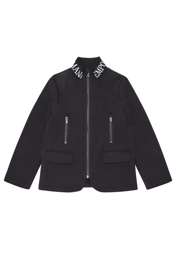 Giacca bambino Emporo Armani blu navy in cotone
