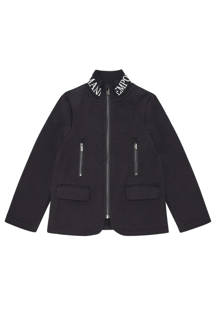 Giacca bambino Emporo Armani blu navy in cotone