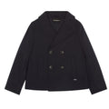 Giacca bambino Emporio Armani blu navy in nylon