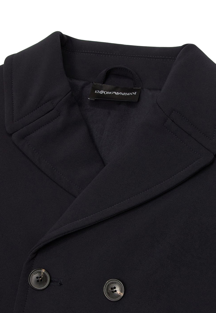 Giacca bambino Emporio Armani blu navy in nylon