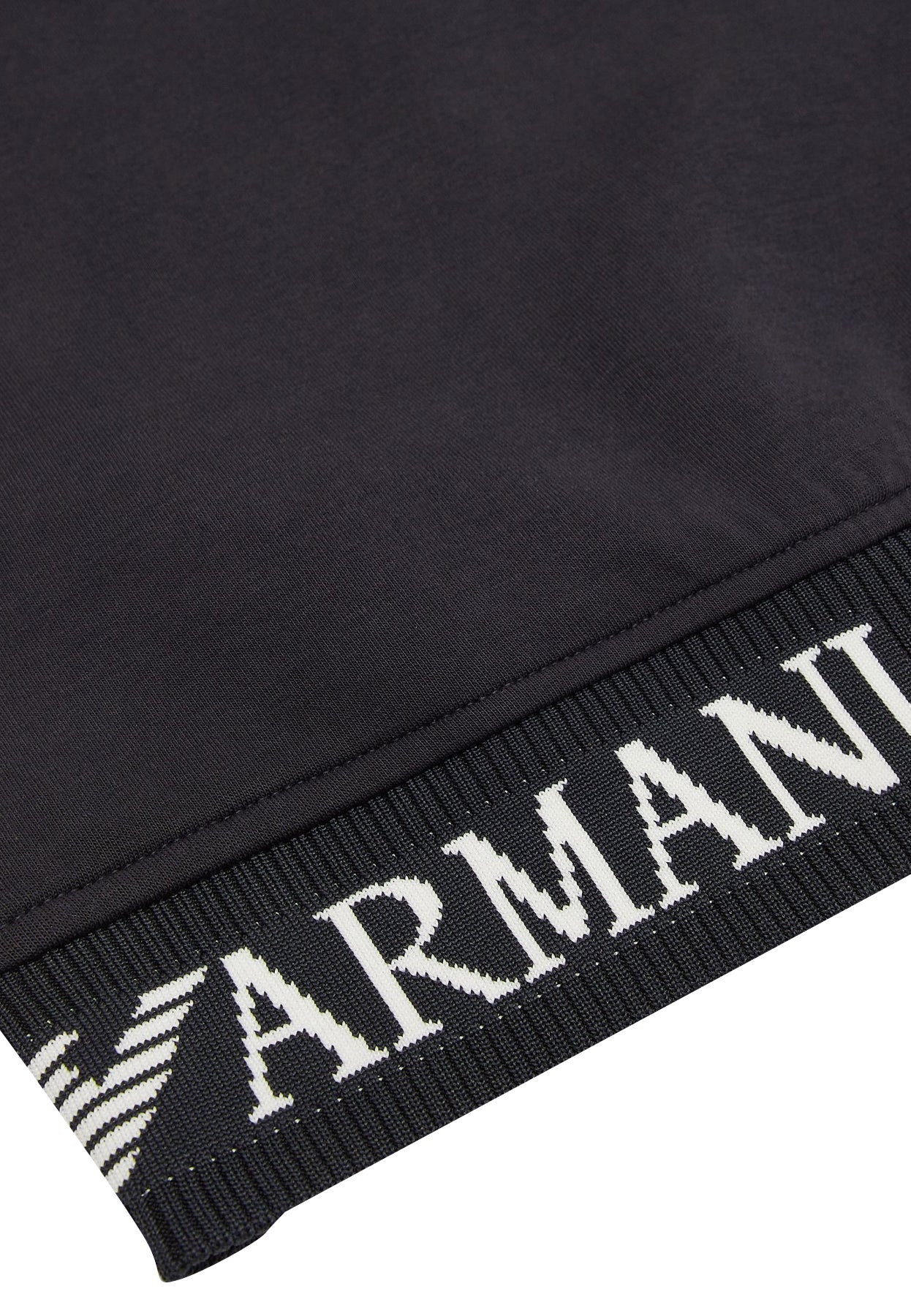 Felpa bambino Emporio Armani blu navy in cotone