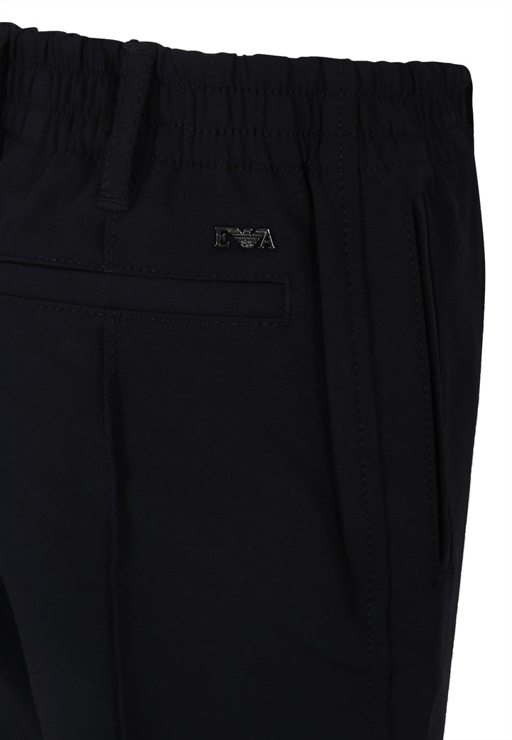 Pantalone bambino Emporio Armani blu navy in nylon