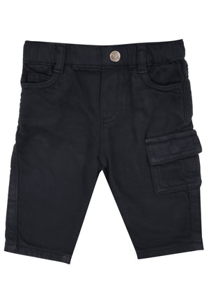 Jeans neonato Emporio Armani insegna blu navy in denim