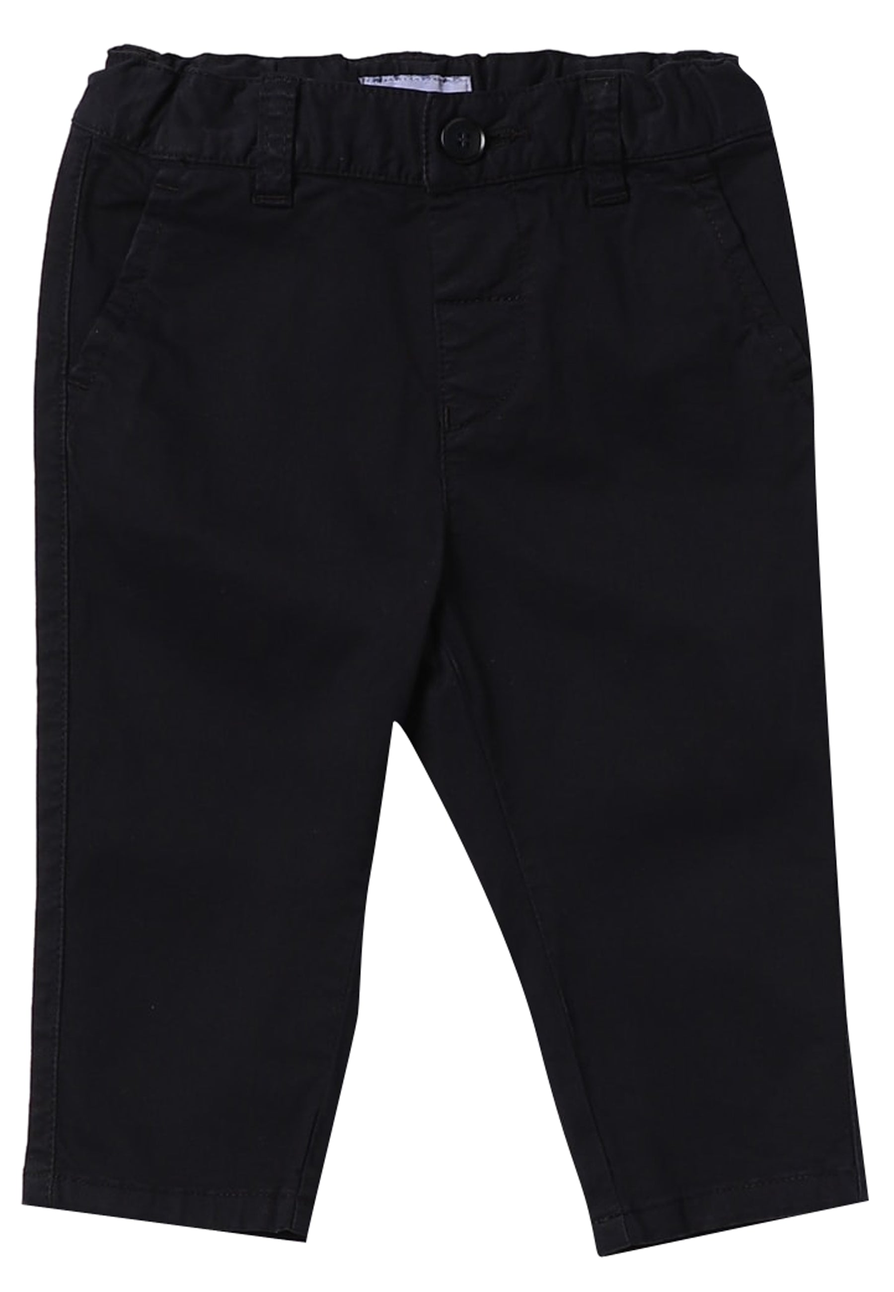 Pantalone neonato Emporio Armani blu in cotone | ViaMonte Shop