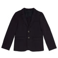 Giacca bambino Emporio Armani blu navy in misto viscosa