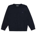Maglia bambino Emporio Armani blu navy in misto lana