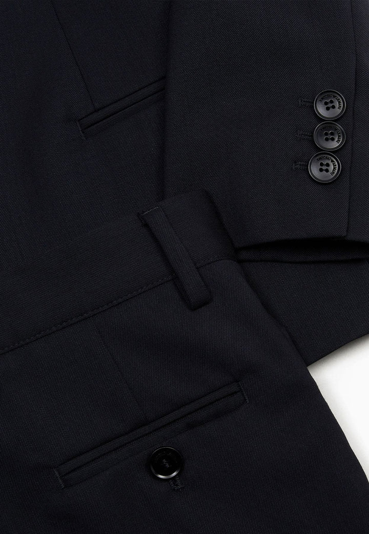 Abito bambino Emporio Armani blu in lana