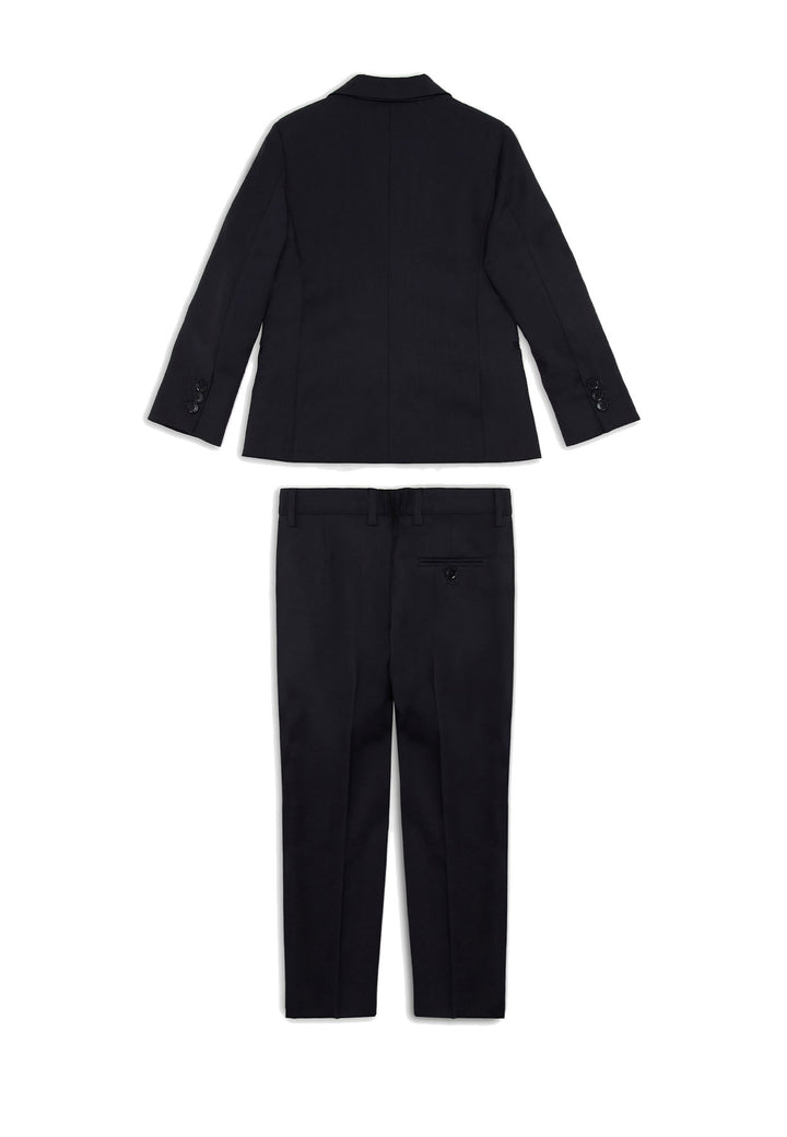 Abito bambino Emporio Armani nero in lana