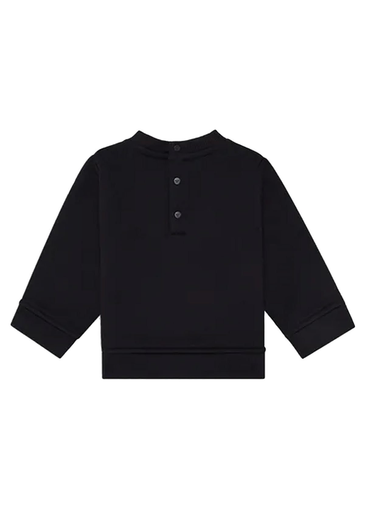 Felpa per neonato Emporio Armani blu in modal