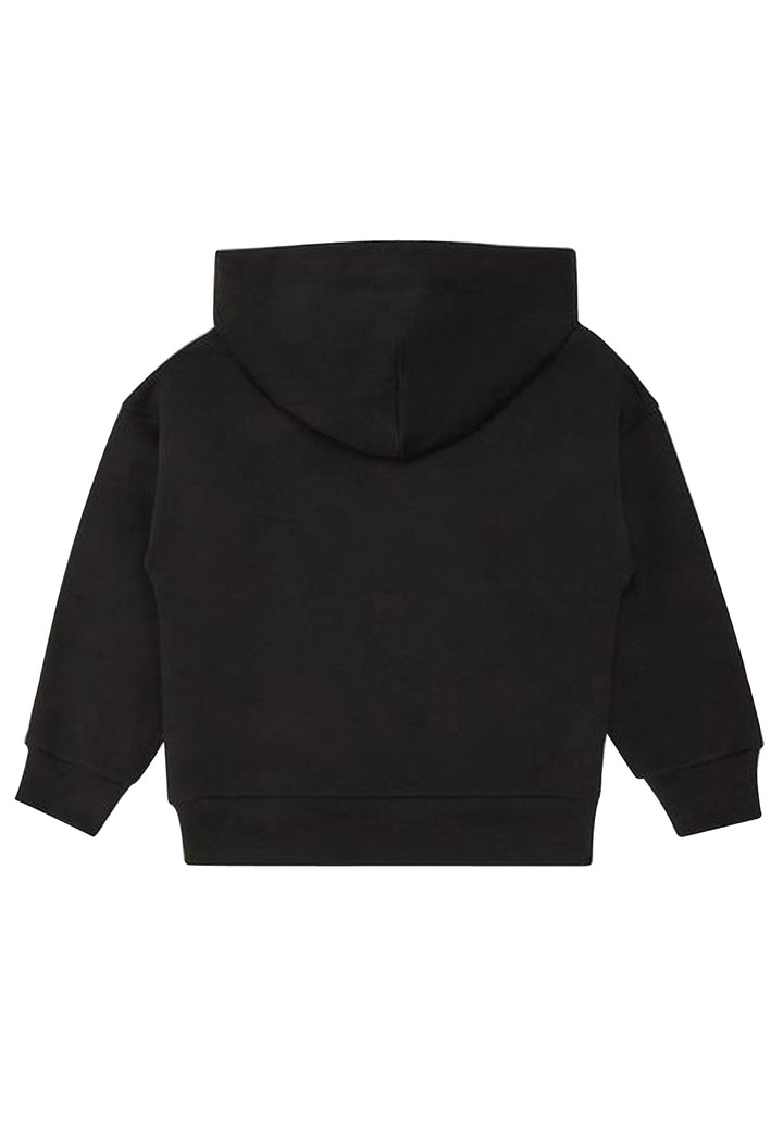 Felpa bambino Emporio Armani nera in cotone