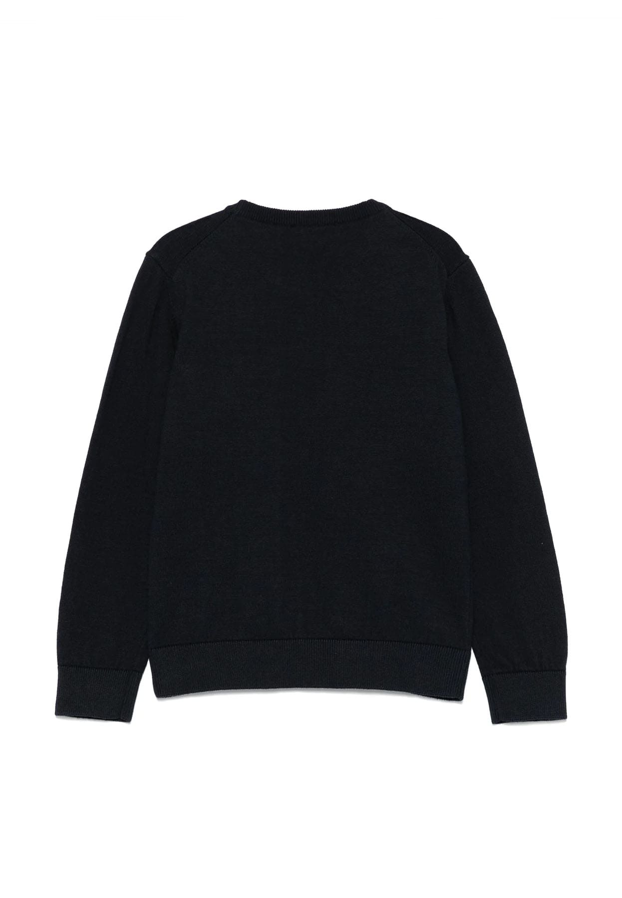 Maglia bambino Emporio Armani blu navy in cotone | ViaMonte Shop