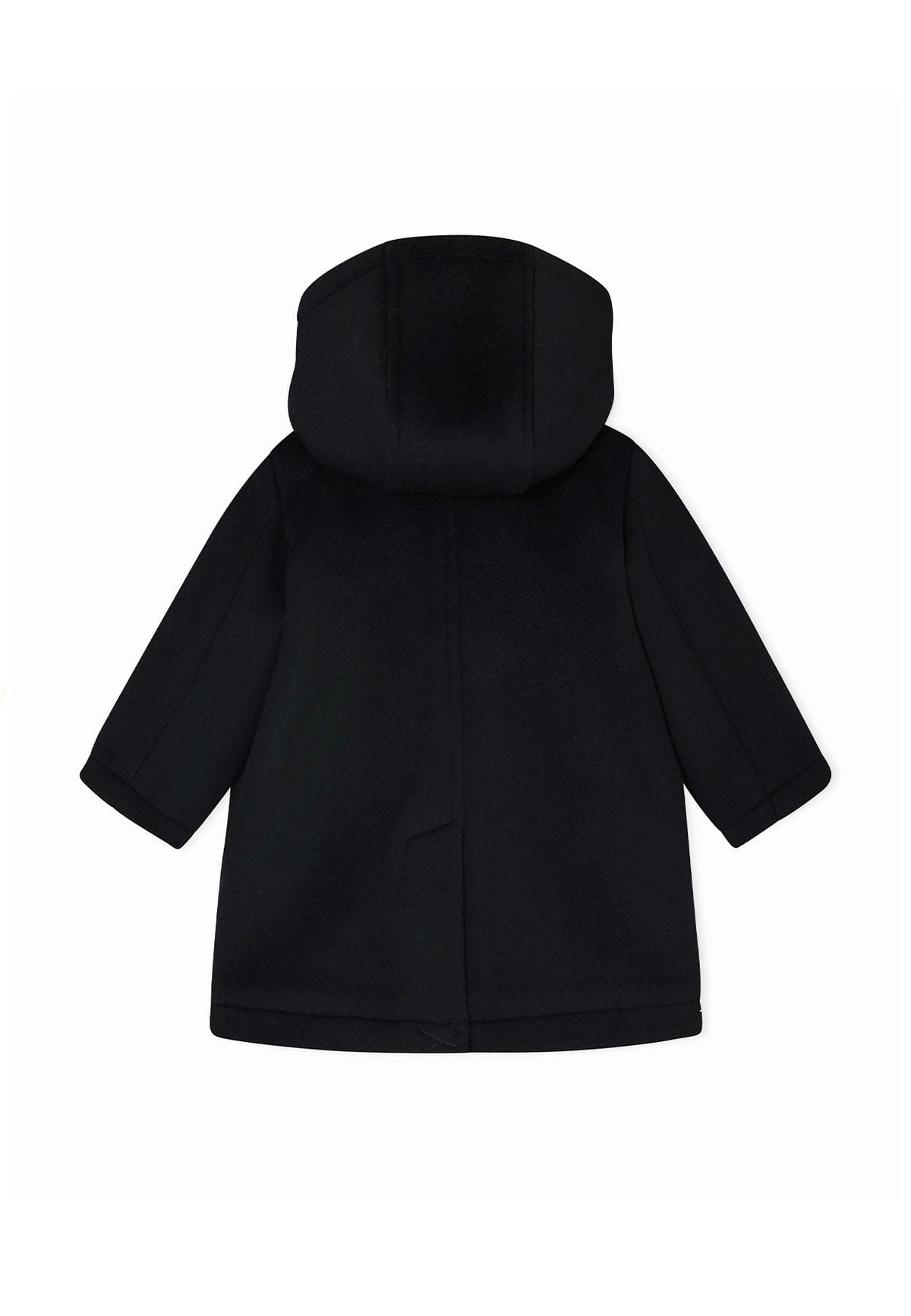 Cappotto neonato Emporio Armani blu in lana