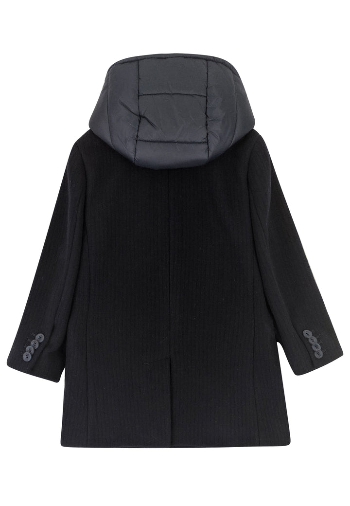 Cappotto bambino Fay blu in lana