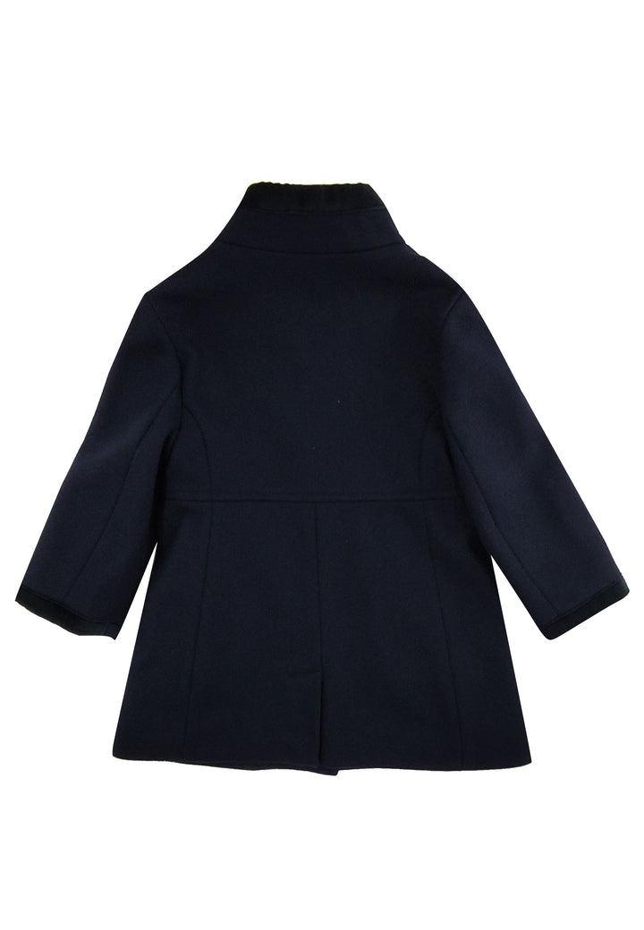 Cappotto neonata Fay blu in lana