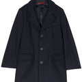 Cappotto bambino Fay nero in lana