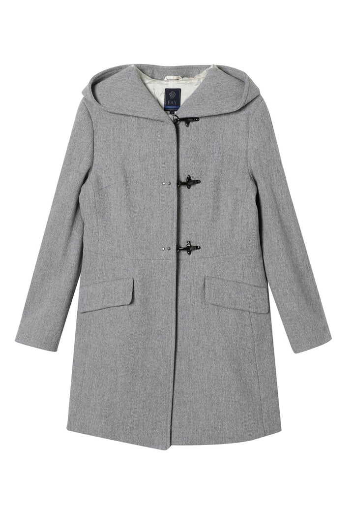 Cappotto bambina Fay grigio in lana