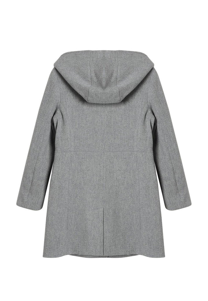 Cappotto bambina Fay grigio in lana