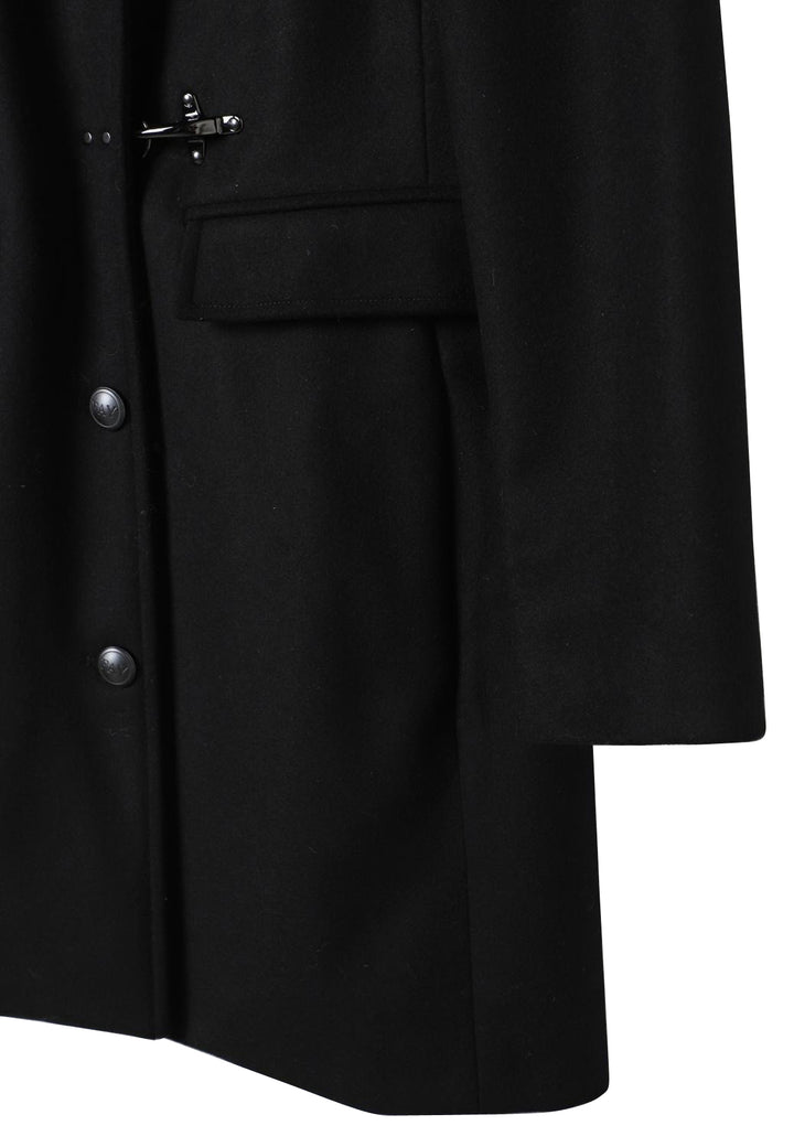 Cappotto bambina Fay nero in lana