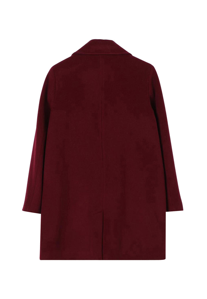 Cappotto bambina Fay bordeaux in lana