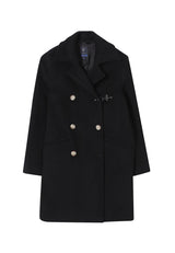 Fay cappotto nero bambina in lana