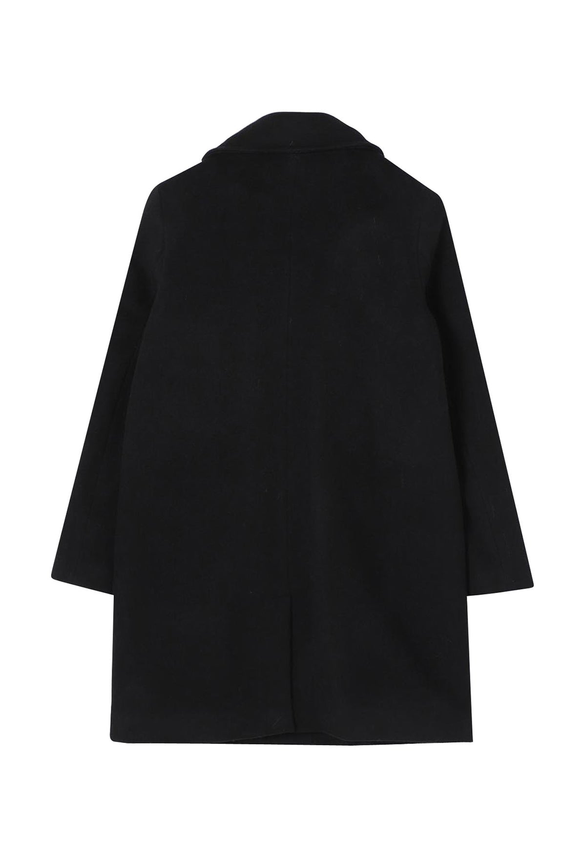 Fay cappotto nero bambina in lana