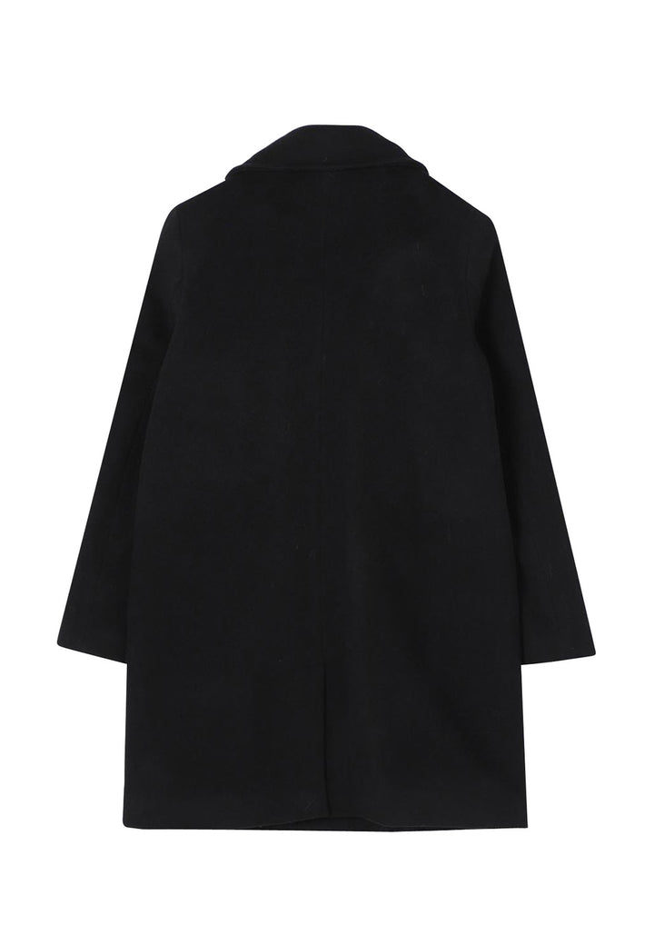Fay cappotto nero bambina in lana